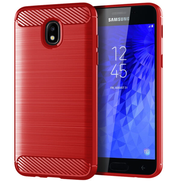 Samsung Galaxy J Serie Handyhülle Galaxy J3 (2017) TPU Einfach Einfarbig – Bild 4